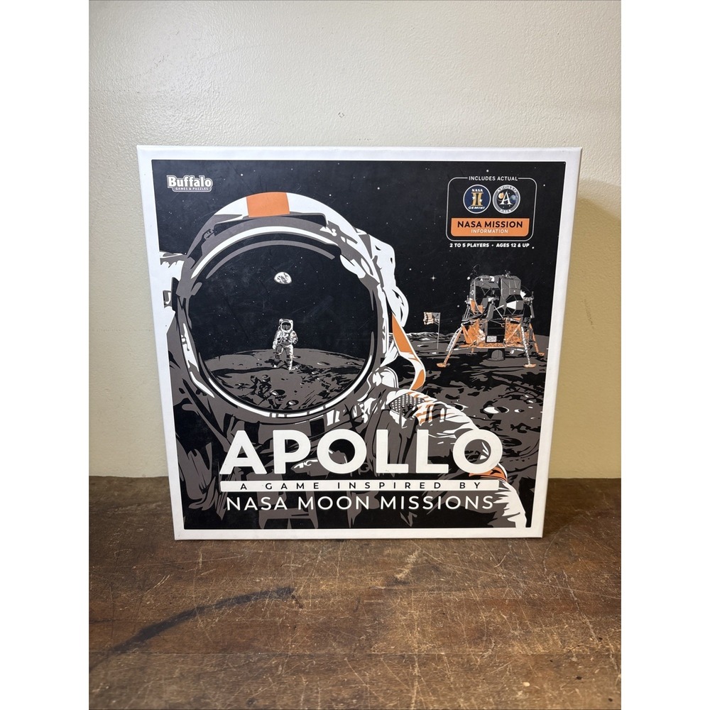 Apollo: A Collaborative Game Inspired By Nasa Moon Missions — Brand NEW